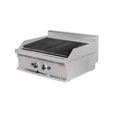 Grill vapor pe gaz, 600mm, de banc, Linia 600, Arisco